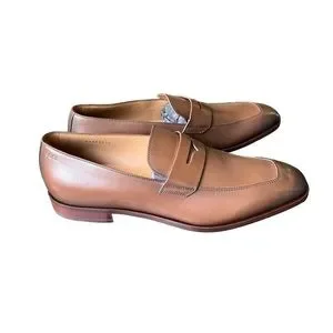 Hugo Boss | Shoes | Boss Lisbon Leather Penny Loafers In  display picture 2
